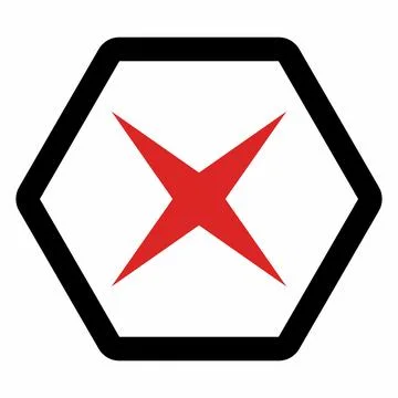 Wrong marks, Cross marks, Rejected, Disapproved, No, False, Not Ok, Wrong Cho Stock Illustration