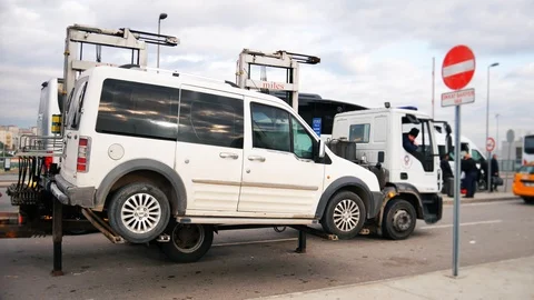 Wrong Parking - 4K 库存影片 99919544