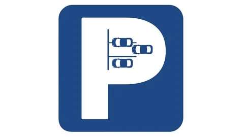 Wrong parking animation Stock Footage 107038079