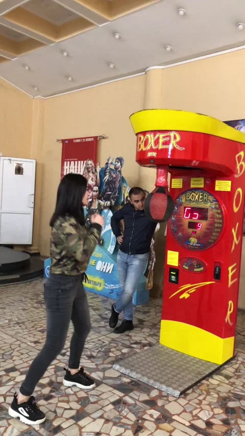 In the Wrong Place at the Wrong Time, Saratov, Russia - 19 Oct 2018 Stock Footage 205239939