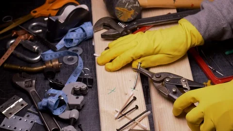 THE WRONG TOOL, #3. SERIES OF HOME IMPR... | Stock Video | Pond5
