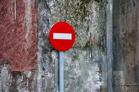 Wrong way traffic signal Stock Photos