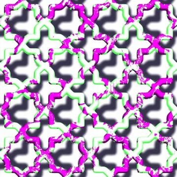 Wrought iron gate Stock Illustration