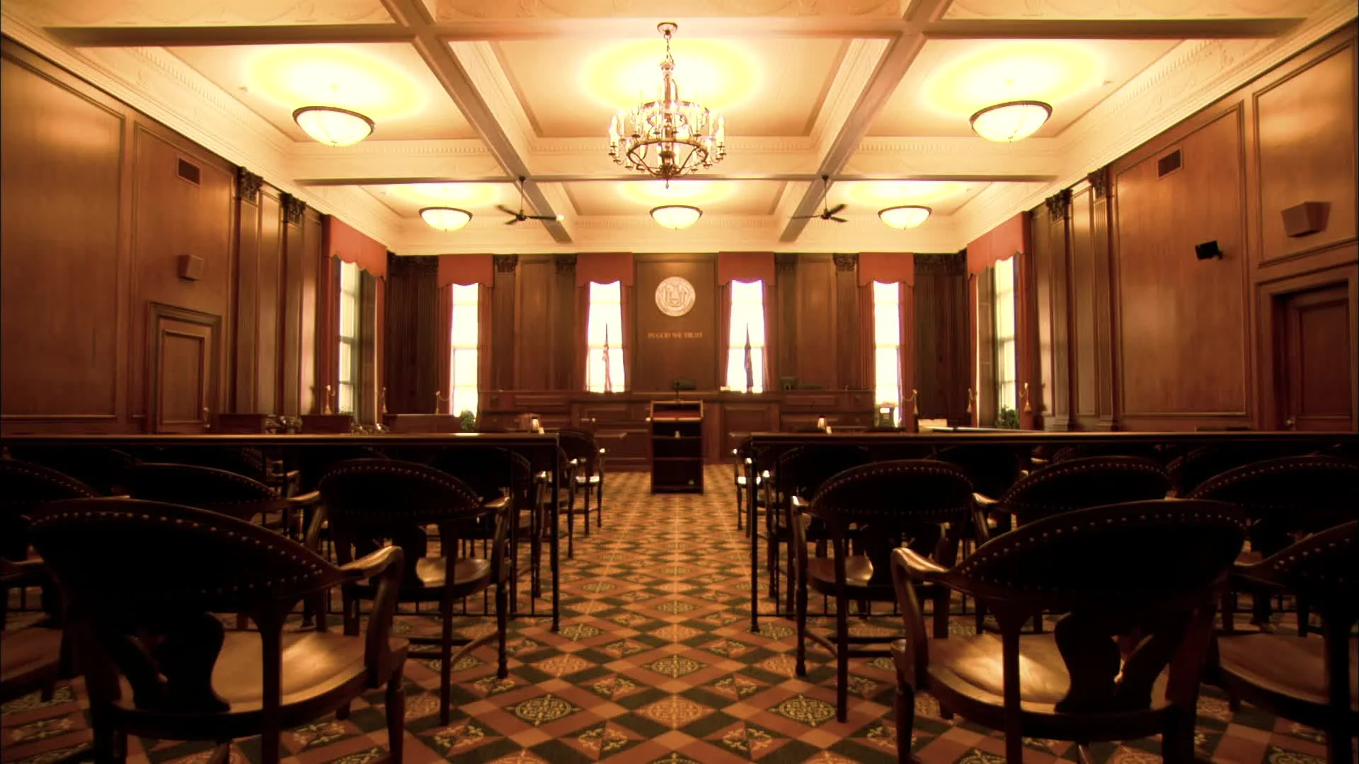 courtroom backdrop