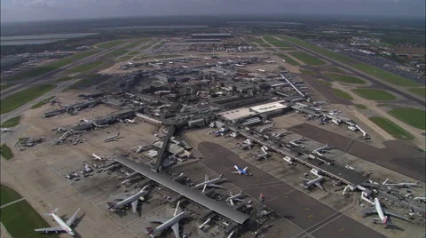 Ws Heathrow Stock Footage 65255968