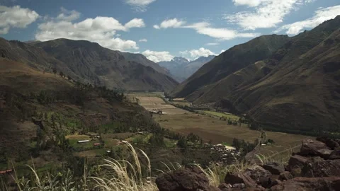 WS mountains in Cusco Peru Video stock 130430034