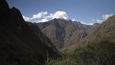 WS mountains in Cusco Peru Stock Footage 130431044