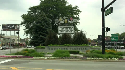 WS SMALL TOWN DOWNTOWN 스톡 동영상 26499494