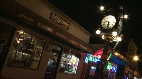 WS Time-lapse Antique  Clock Video stock 684992