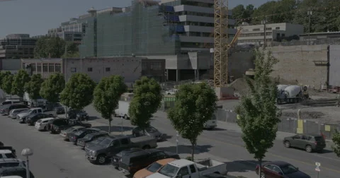 WS Tower crane Tilt Up Stockbeeldmateriaal 53346461