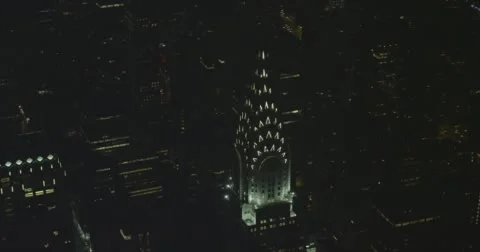 WS ZI AERIAL View of tower in city Stock Footage 62766519