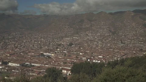 WS,View of Cusco, Peru Stock Footage 130423623