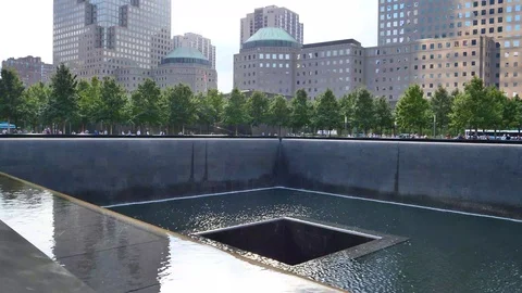 Wtc Memorial Stock Footage 126598727