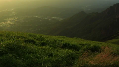 Wugongshan sunset time lapse 库存影片 168048154