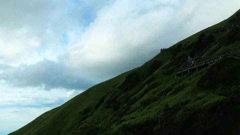 Wugongshan time lapse Stock Footage 168049675