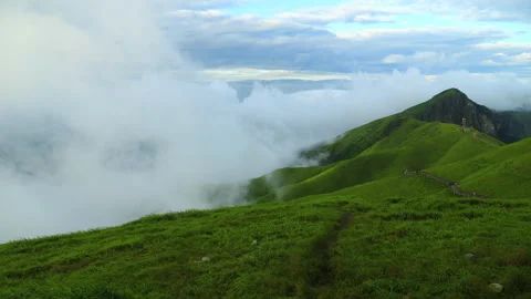 Wugongshan time lapse Видео 168050835