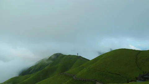 Wugongshan time lapse 스톡 동영상 168051534