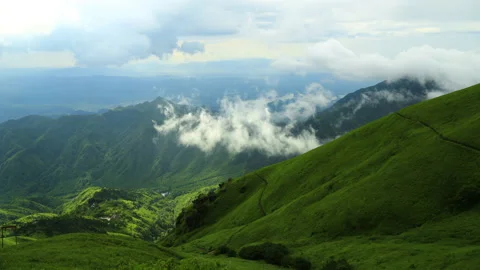 Wugongshan time lapse Stock Footage 168051789
