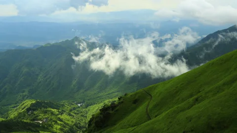 Wugongshan time lapse Video stock 168051886