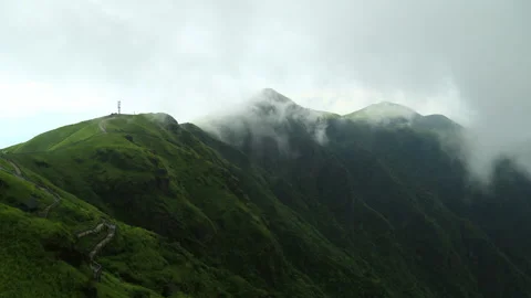 Wugongshan time lapse 库存影片 168053262