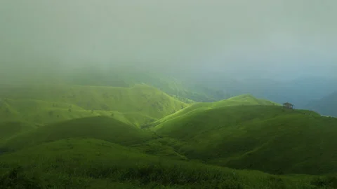 Wugongshan time lapse Stock Footage 168061448