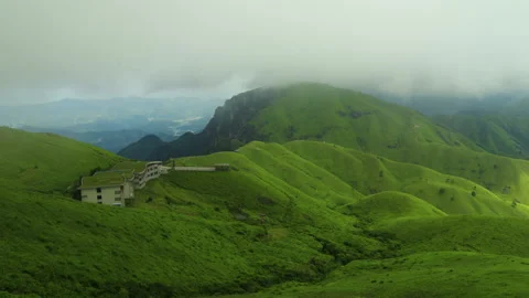 Wugongshan time lapse Stock Footage 168063564