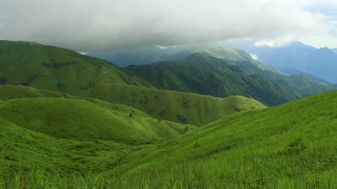 Wugongshan time lapse Stock Footage 168079992