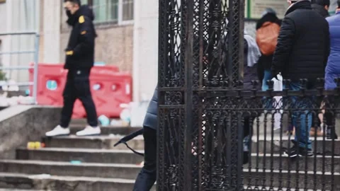 Wuhan covid-19 Video stock 136658239