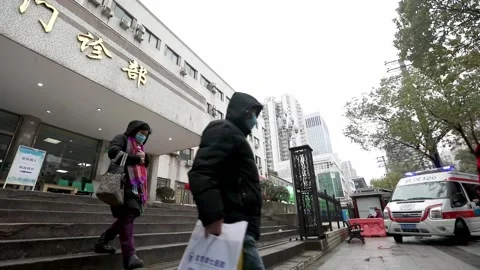 Wuhan covid-19 Stock-Footage 136658378