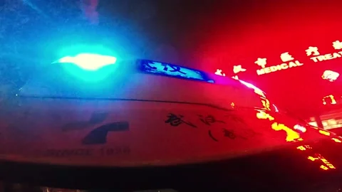 Wuhan covid-19 Video stock 145795251
