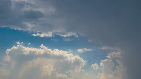 Wuhan Summer Sky Cumulative Clouds 4K timelapse Scenery Stock-Footage 228842915