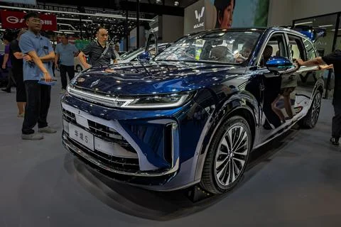 Wuling Huajing Makes its Debut at the 23rd China Changchun Auto Expo 스톡 사진