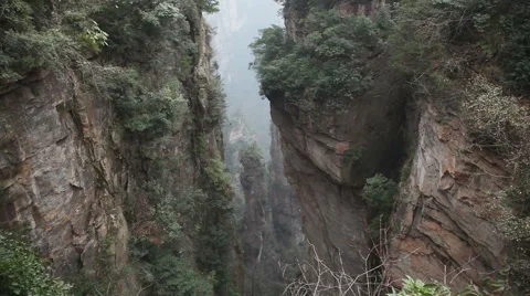 Wulingyuan mountain slider 2729 Vídeo Stock 41972586