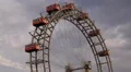 Wurstelprater Ferris Wheel Circle Around Entertainment Place Vienna Pleasure Fun HD Footage