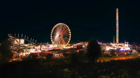 Wurstmarkt - Bad Dürkheim (timelapse) Stock-Footage 36373266