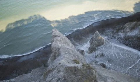 Wussower cliffs Stock Photos