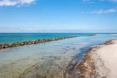 Wustrow beach Stock Photos