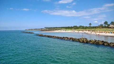 Wustrow coastline Stock Photos