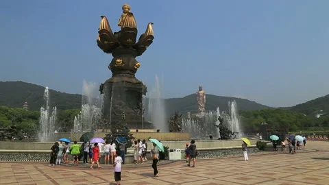 Wuxi garden 库存影片 104687819