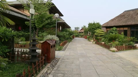Wuxi garden Stock Footage 104688045