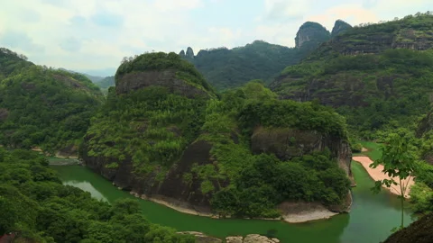 Wuyi mountain time lapse Vidéo 168102080