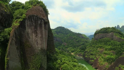 Wuyi mountain time lapse Stock Footage 168102310