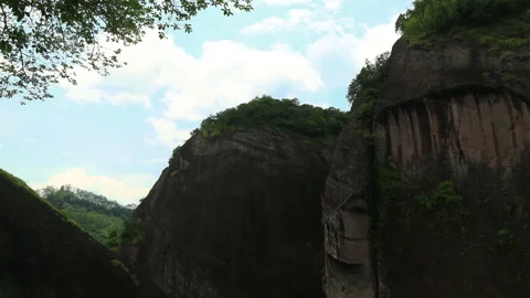 Wuyi mountain time lapse Stock Footage 168102638