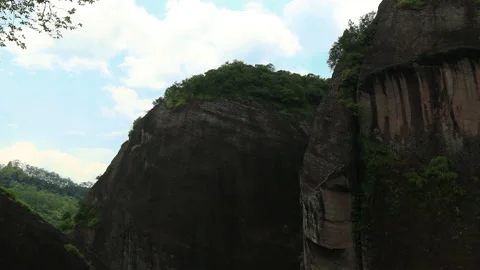 Wuyi mountain time lapse Stock Footage 168102794