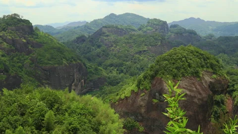 Wuyi mountain time lapse Stock Footage 168103408