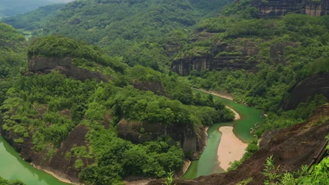 Wuyi mountain time lapse Vidéo 168103486