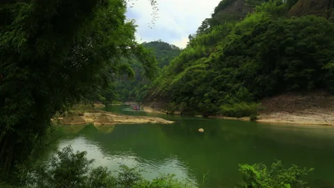 Wuyi mountain time lapse 库存影片 168103891