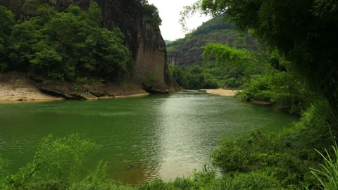 Wuyi mountain time lapse Stock Footage 168104165