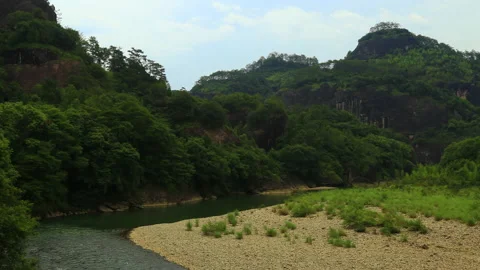 Wuyi mountain time lapse Stock Footage 168104548