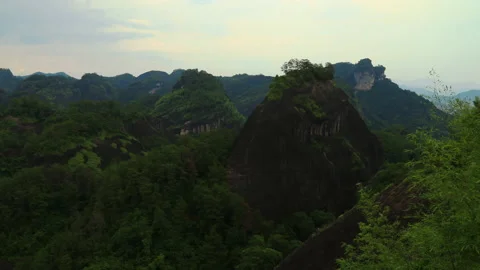 Wuyi mountain time lapse Stock Footage 168104692